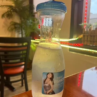 Our table water picture.