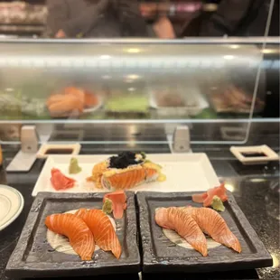Salmon sushi