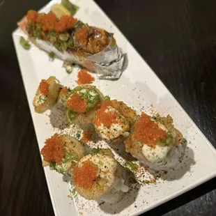 food, sushi and sashimi, sushi, sashimi