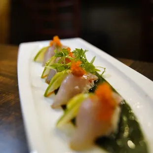 Melting Albacore
 
 Literally melts in your mouth with so many light and fresh flavors 
 
 Instagram : @sushiking707