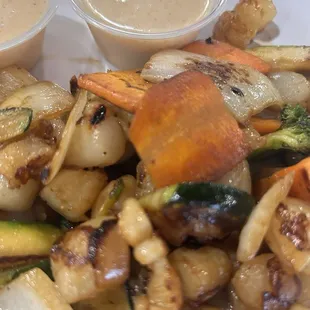 Scallop hibachi