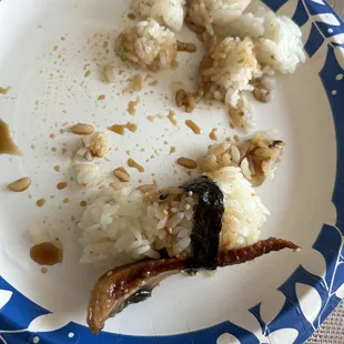 Eel sushi
