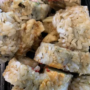 Ordered hand rolls hoping for something refreshing to eat and got regular rolls soaks in sauce. Will not be returning