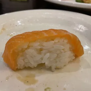 Salmon "sushi" - my A4 printer paper is thicker than this salmon
