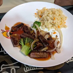Teriyaki steak