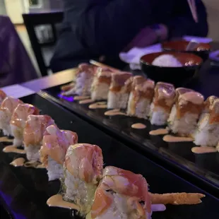 Forgot the names of the rolls but... FANTASTIC!!