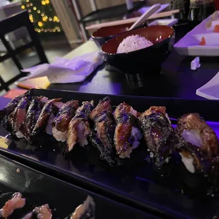 UNAGI (EEL) SUSHI  WOW!!