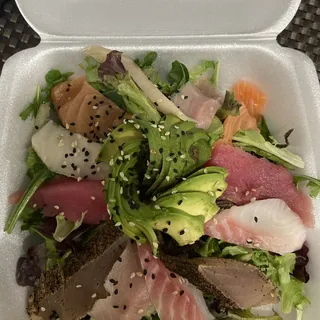 Assorted Sashimi Salad