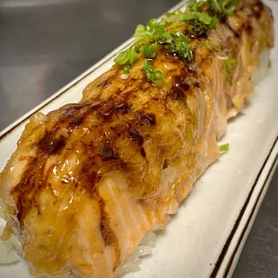 Baked Salmon Roll