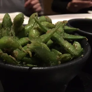 Garlic Edamame