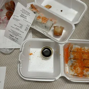 Shrimp killer  Mexican roll