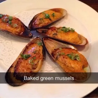 Baked Green Mussel