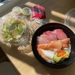 Chirashi from MealPal