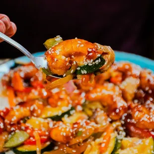 Shrimp Teriyaki!