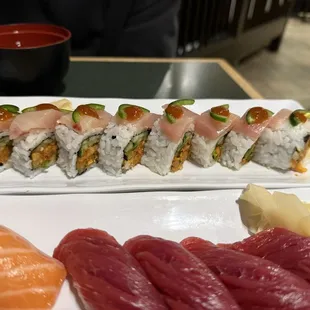 Jalapeno Hamachi Lovers Roll