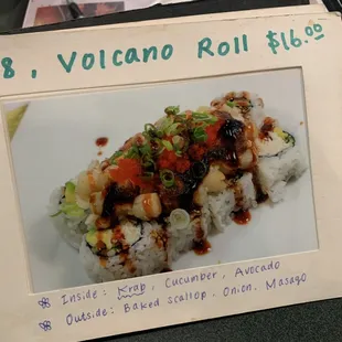 Volcano Roll