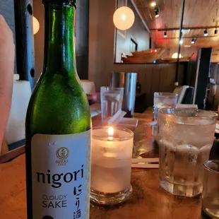 Nigori Sake $15 (Milky)