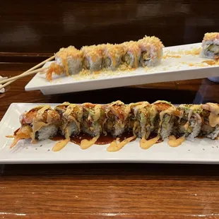 food, sushi and sashimi