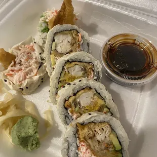 Spider roll
