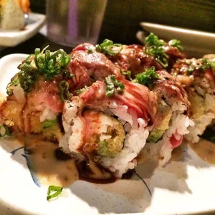 sashimi, sushi and sashimi, food, sushi