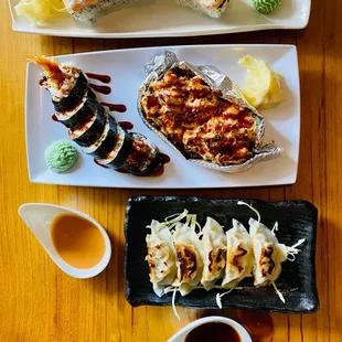 White Lava Ruby  (Best one) Lobster (hypnotic)  and gyoza