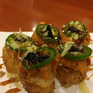 Crispy Rice Spicy Tuna On Top