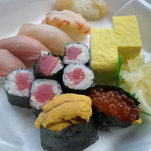 Deluxe sushi lunch