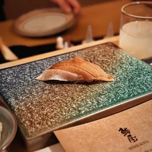 yellow tail vinegar shallot puree