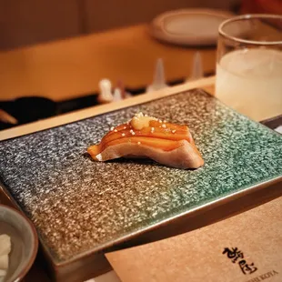 arctic char w. garlic miso sauce