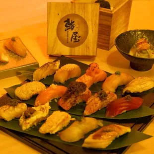 food, sushi and sashimi