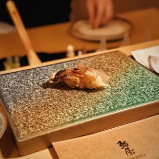 barracuda w. shallot puree