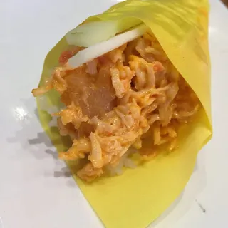 Spicy Scallop Hand Roll