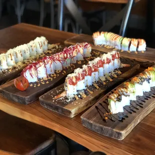 food, sushi and sashimi, sushi, sashimi