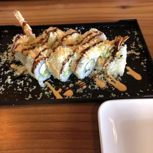 Crunchy shrimp roll