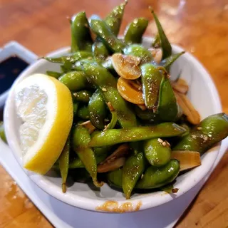 Garlic Edamame