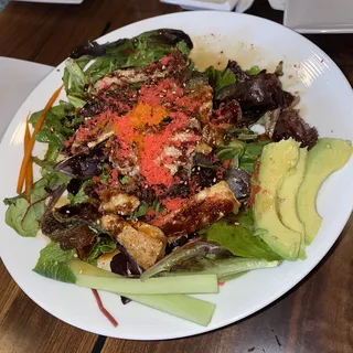 Salmon Skin Salad