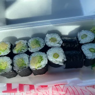 This is 2 full orders. 6 pieces each. Disappointing