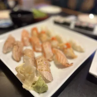 Seared nigiri