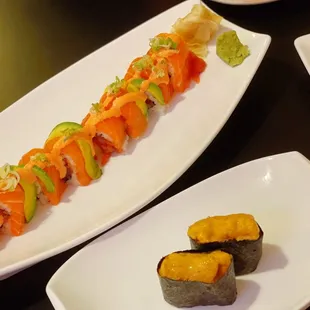 food, sushi and sashimi, sushi, sashimi