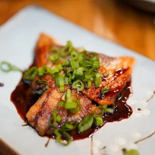 Salmon teriyaki