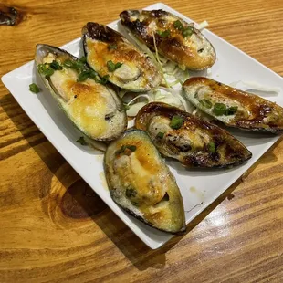 Baked Mussels