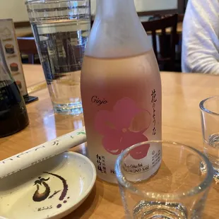 Chilled sake