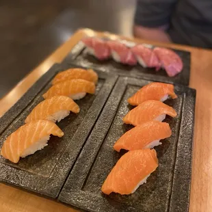 Toro, Salmon, Ocean Trout Nigiri
