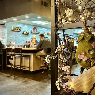 My seat with a lovely view