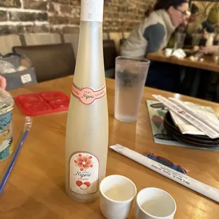 Lychee Sake - $17 for bottle. I only finished half.