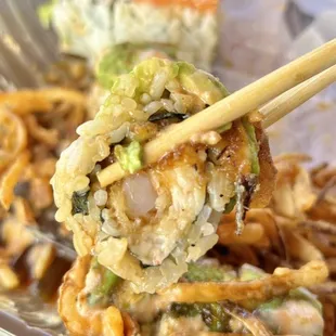 Angry Caterpillar roll