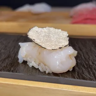 scallop shiitako mushroom truffle