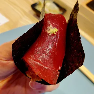 Akami Lean Tuna Oyster Tempura