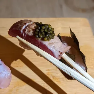 Wagyu and Caviar is crazy good