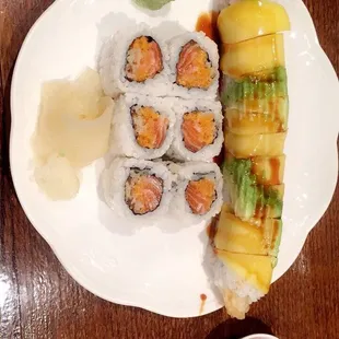 food, sushi and sashimi